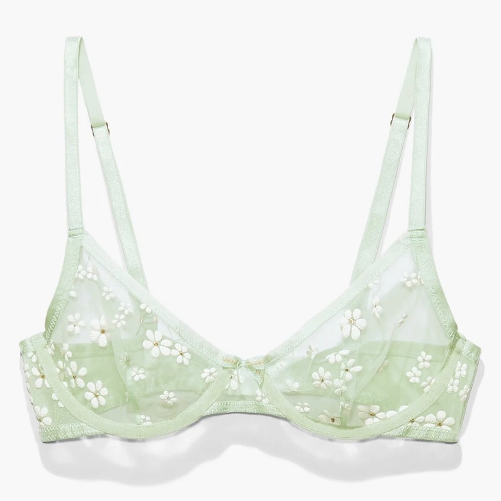 Savage X Fenty - Puff Daisy Unlined Bra 38D
